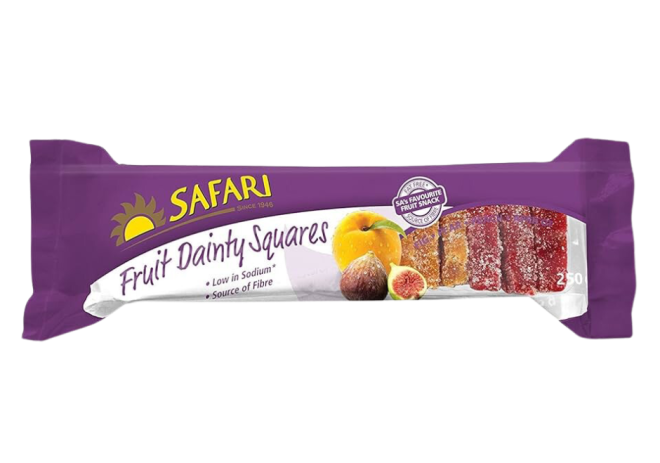 Safari Fruit Dainty Squares (250g)