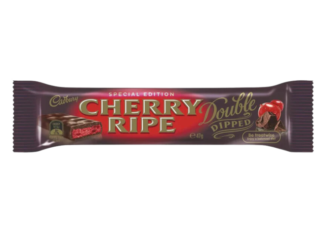Cherry Ripe Double Dipped (47g)