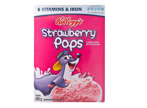 Kelloggs Strawberry Pops (350g)