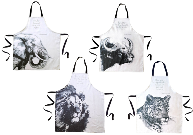 Africa Smiles Apron