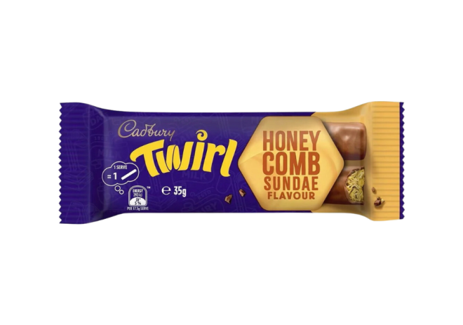 Cadbury Twirl Honey Comb 35g AU