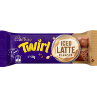 Cadbury Twirl Iced Latte