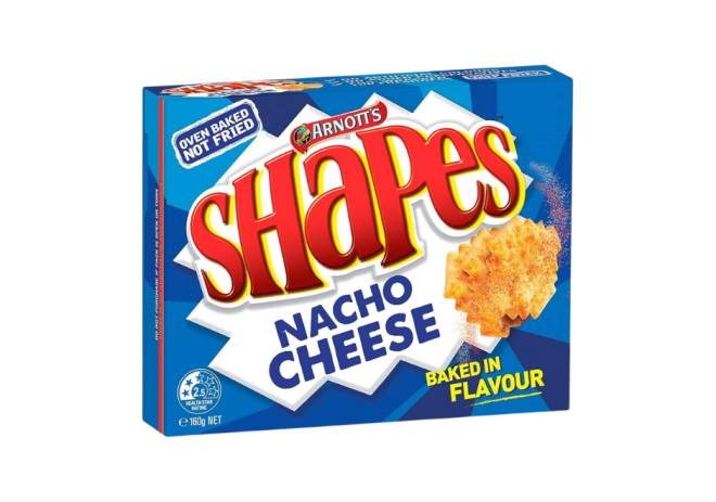 Arnotts Shapes Nacho Cheese